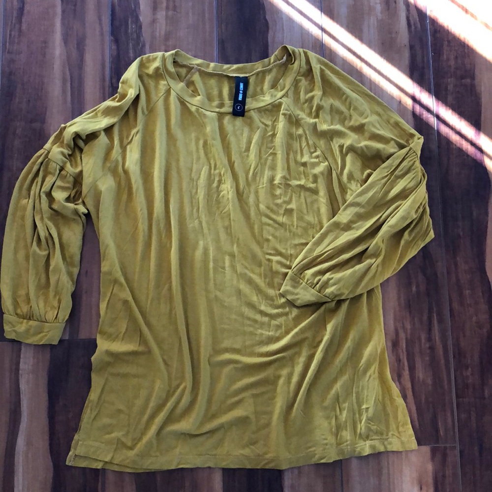 Mustard yellow tunic